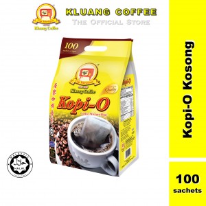 Kluang Coffee Cap Televisyen Kopi-O Kosong Eco Pack 100 sachets